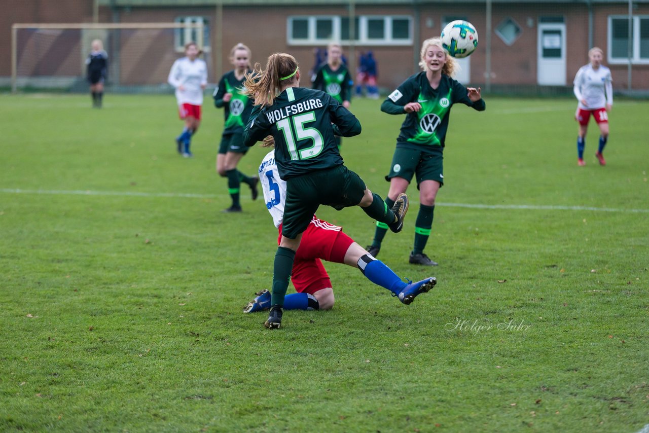 Bild 279 - B-Juniorinnen HSV - VfL Wolfsburg : Ergebnis: 2:1